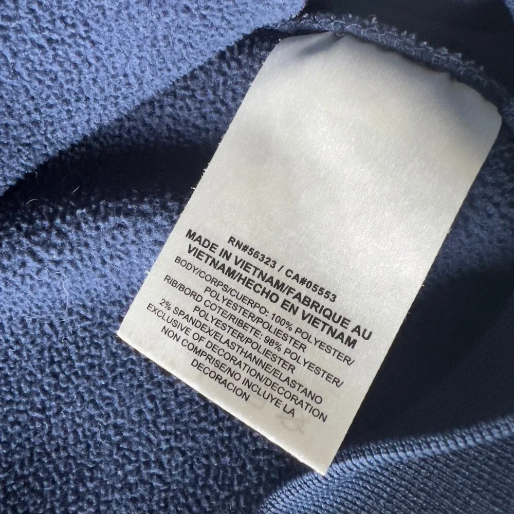 Nike Therma-FIT Oak Mountain Baseball Hoodie Navy Blue Large Sweatshirt